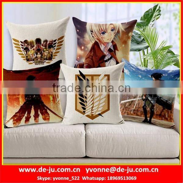 Dark Gold Boreal Garden Line Cushions