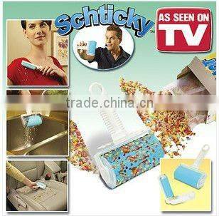 Washable/Reuseable for Carpets, travel, Pet Hair Remover Schticky 3 Piece Lint Roller