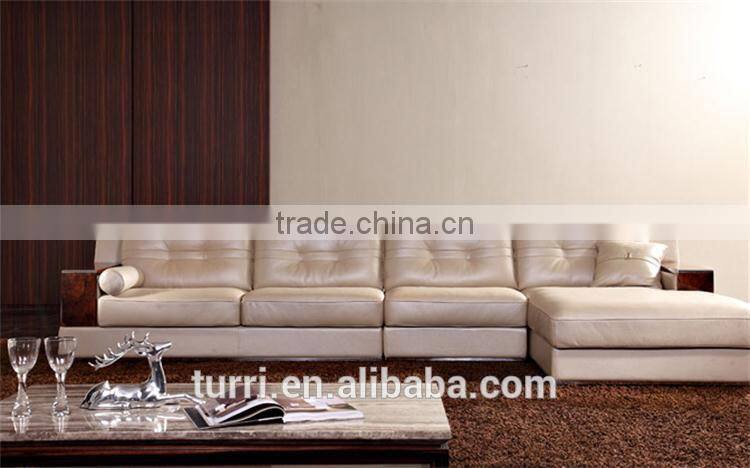 hot sale italy leather corner sofa for home furniture