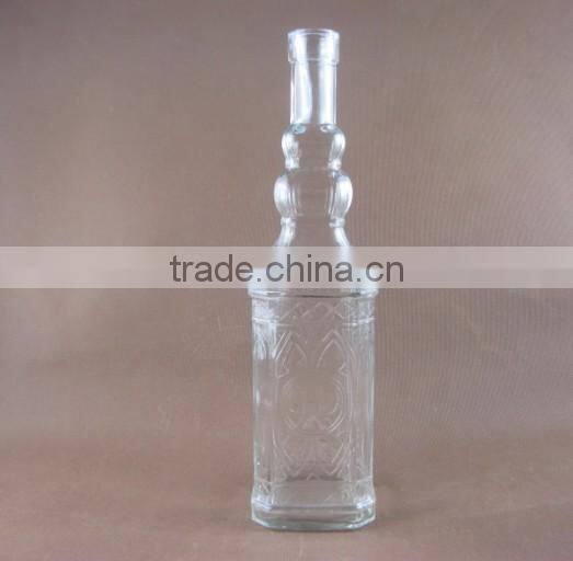 exquisite glass wine bottle/ glassware