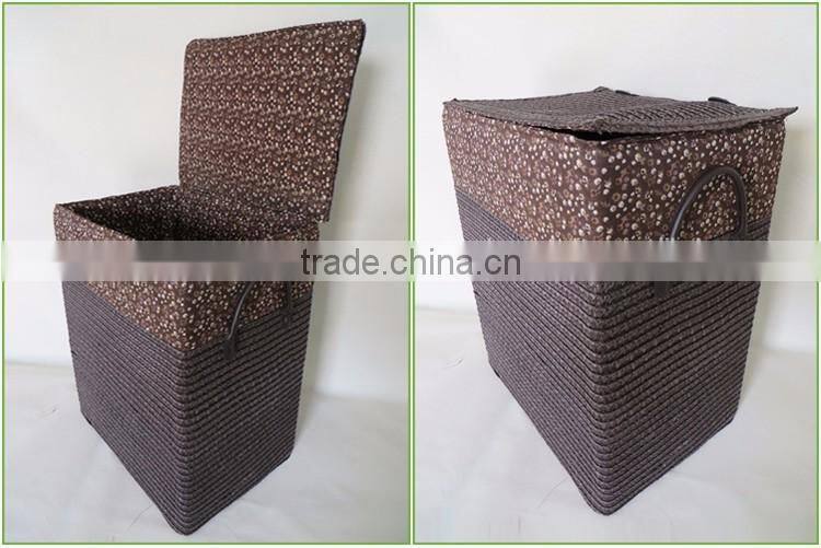 Wholesale dirty clothes basket plastic laundry basket for hotel