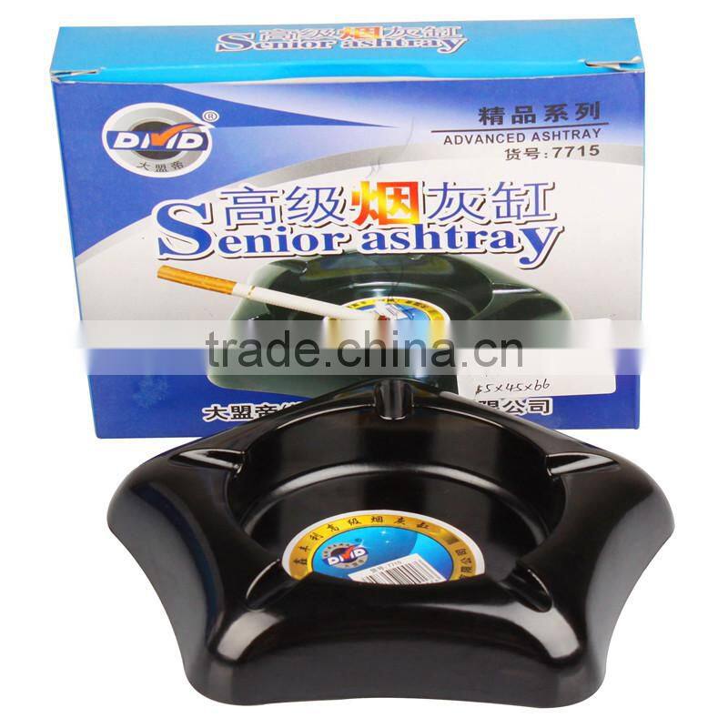 Cheap beautiful and durable ceramic cheap ashtray made in china