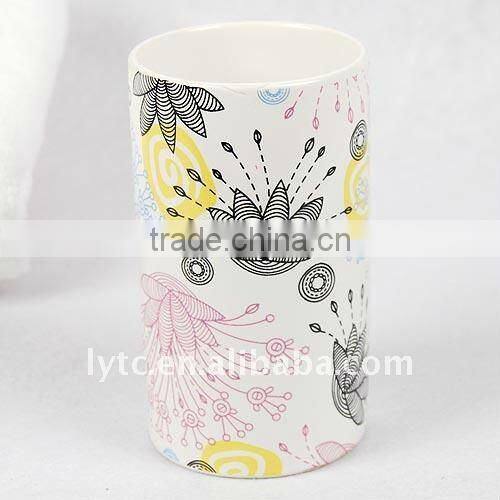 hotel home decorate ceramic bathroom accessories