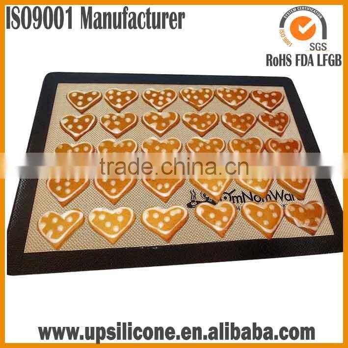 silicone baking Liner Sheet baking mat with Measurements