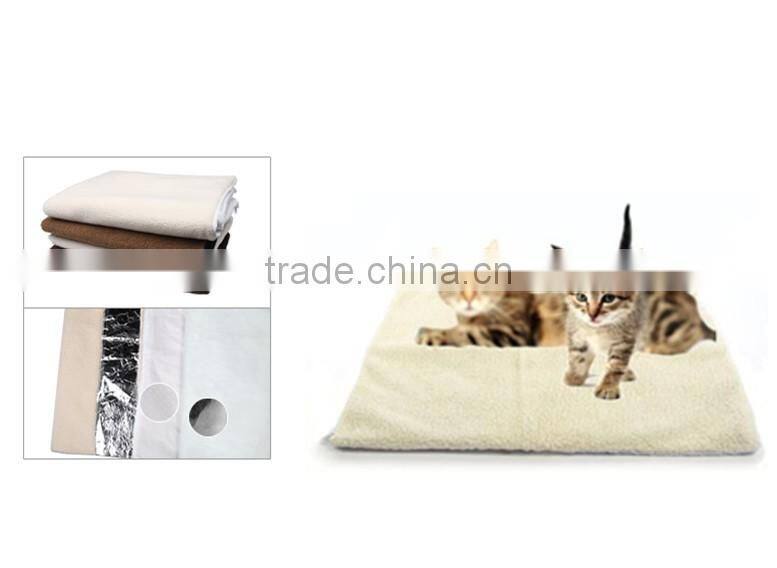 Self Heated Heating Thermal Pet Dog Cat Bed Cushion Mat Washable