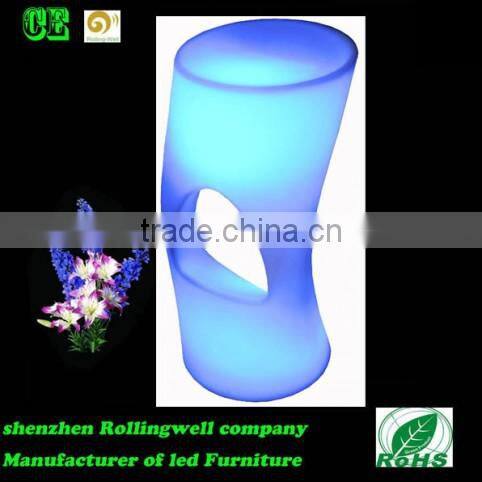 Classic LED home cheap-used-bar-stools/ cheap portable stool colourful stools