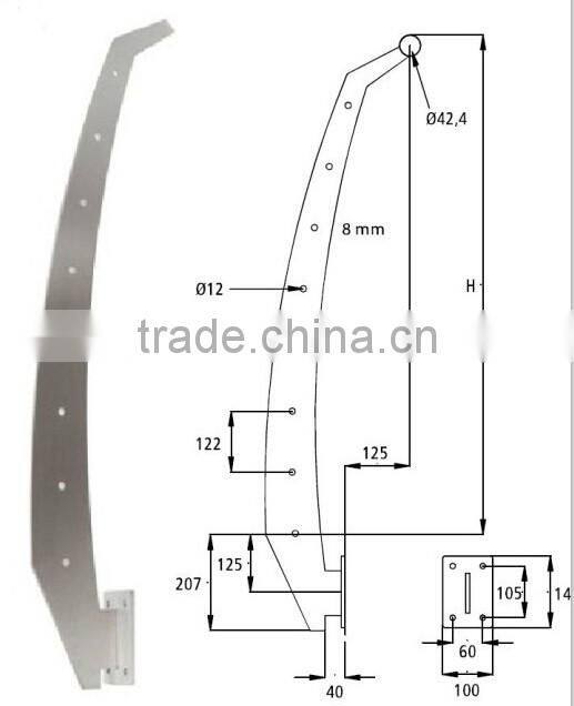 JINXIN Balustrade Inox/Metal Balustrade/Handrail Balustrade