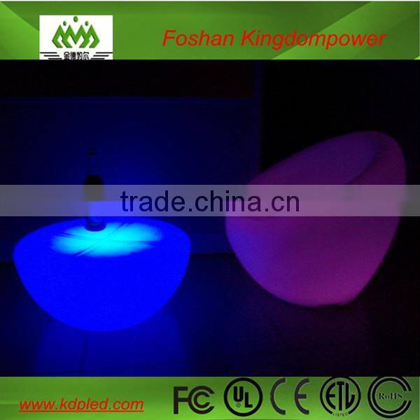 Colorful flash led illuminated multi-color sofa