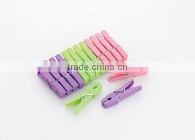 8.0*1.0CM Plastic Laundry Powerful Clothes Pegs