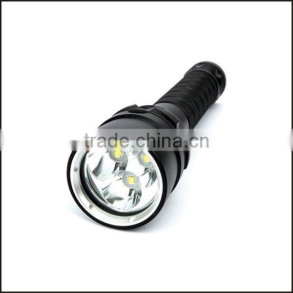 underwater super bright CREE XM-L2 U2 LED high power diving flashlight