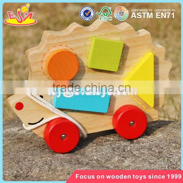 wholesale children animal toys wooden magnetic blocks top fashion kids wooden magnetic blocks W05B133