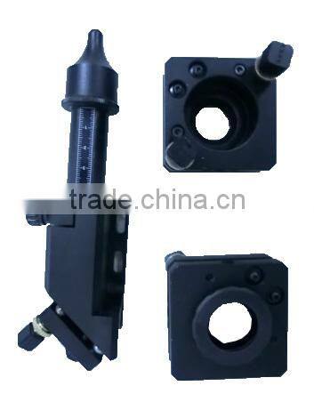 laser head with two mirror mounts