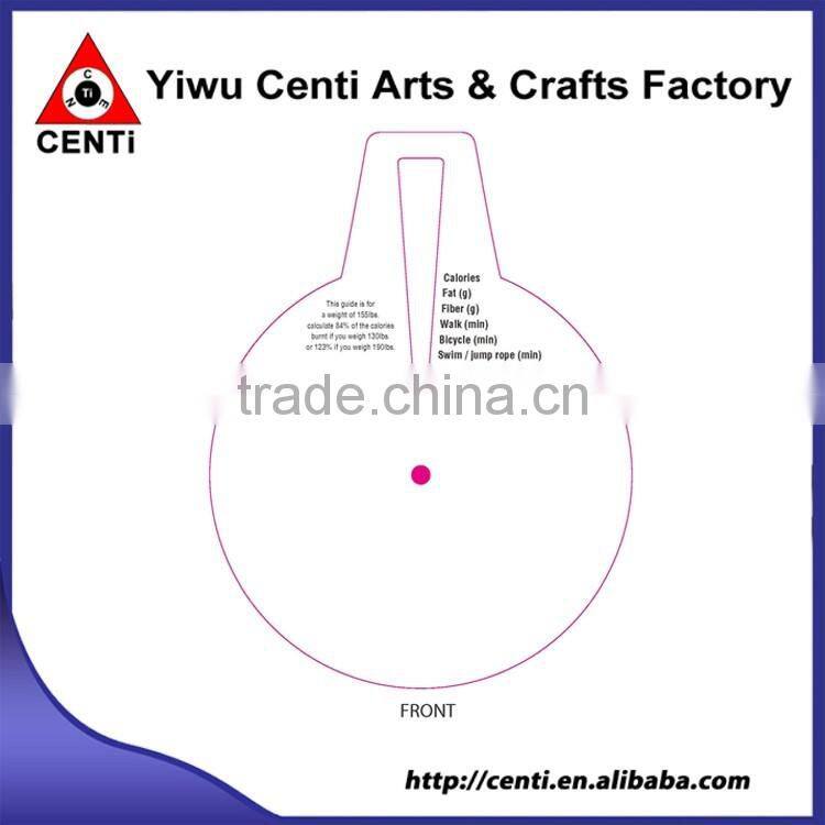 Custom Imprinted Daily Useful Calorie Counter 3 Wheel Calculator