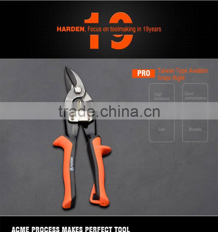 Professional Taiwan Type Chrome Vanadium Aviation Snips Right