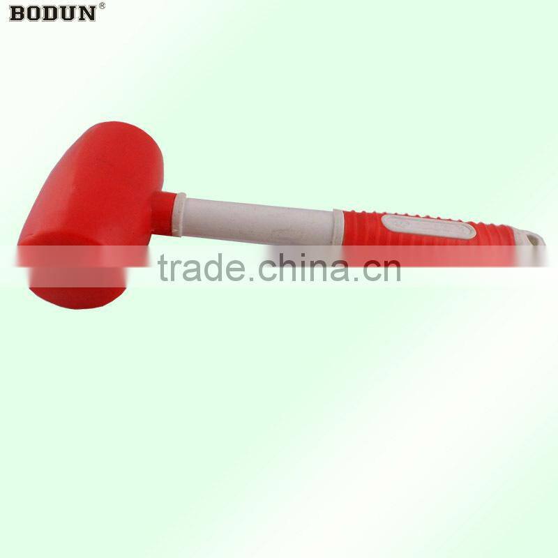 H3028 New red rubber mallet hammer