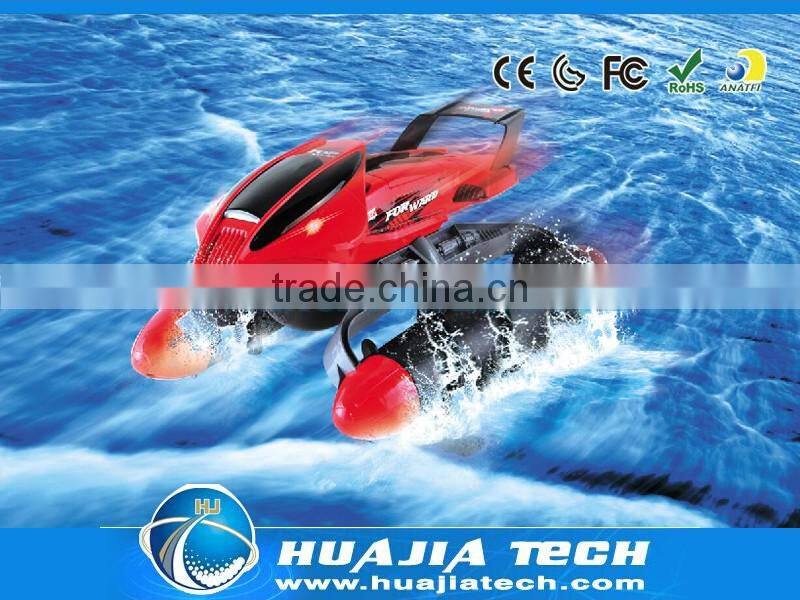 2.4G Electric Amphibious RC Tank Stunt Car Snow Water