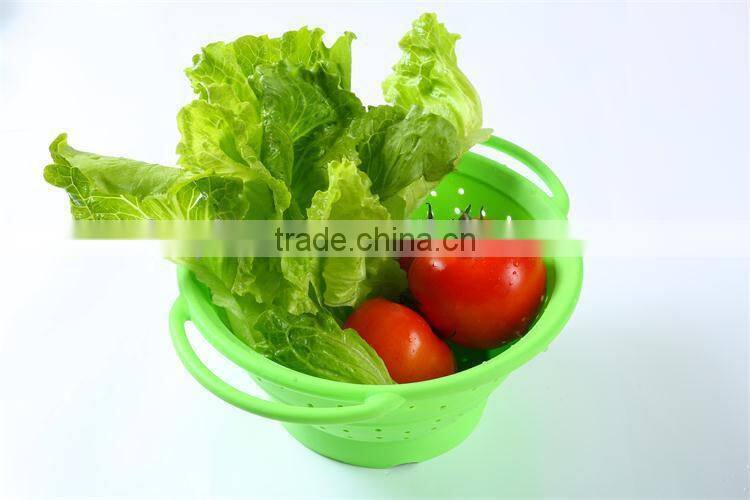 Multifunctional Silicon Basket Colander, kitchen filter Strainers tool