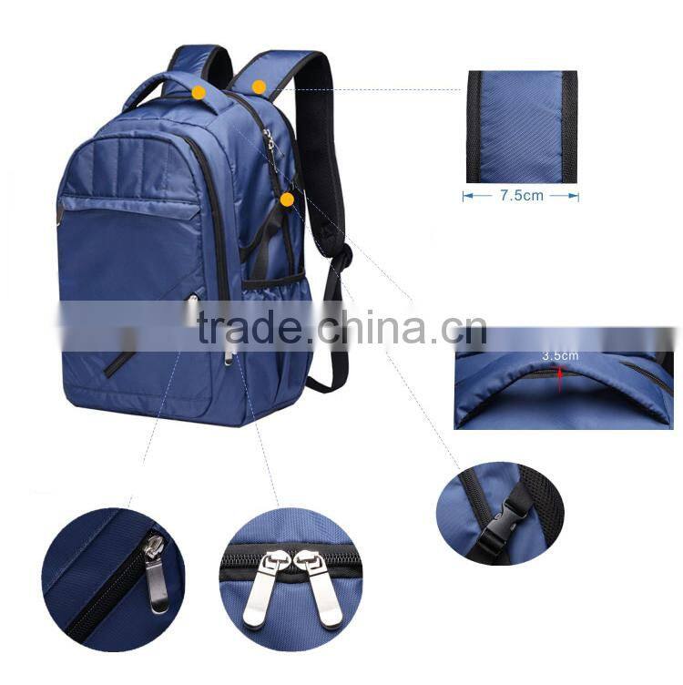 Practical functional nylon mommy backpack for baby