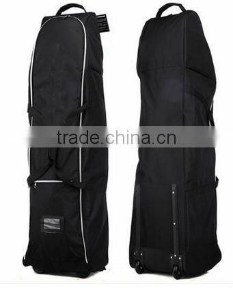 Newest design foldable golf bag with wheels