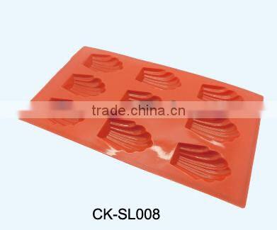 Bakeware Shell Shape Silicone Muffin Mould CK-SL008