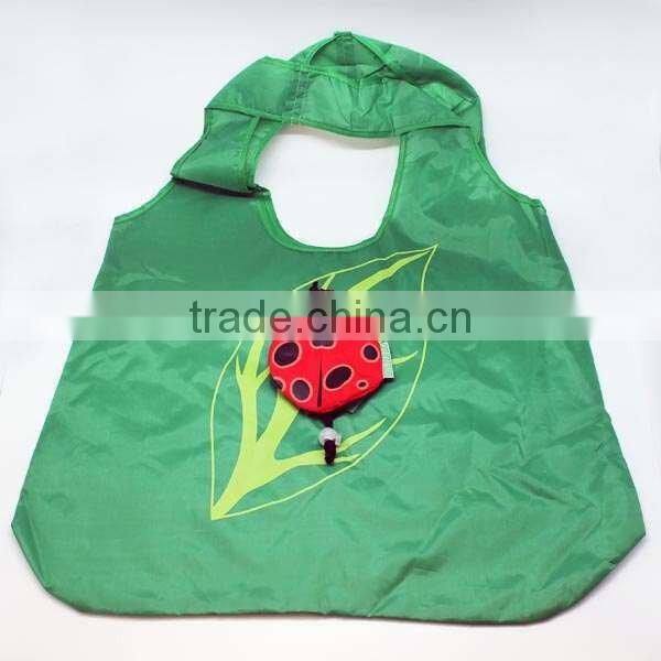 210D Cartoon Foldable Shopping Bag