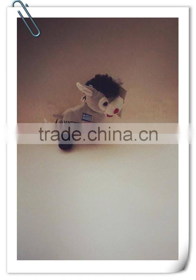 cute donkey plush toy/mini donkey plush toy/donkey toy wholesale