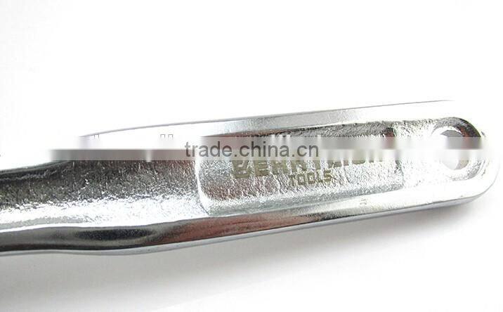 BERRYLION 9'' carbon steel pipe fitting wrench with drop forged treatment