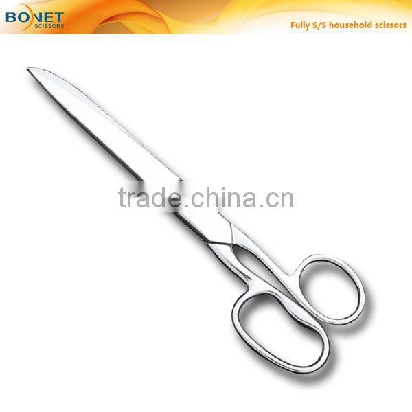 S19142 CE certificated 7" best household mirror polishing Fully stainless steel scissors