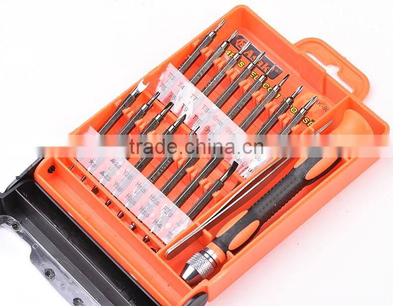 AK-9072 high grade 34pcs electric screwdriver set