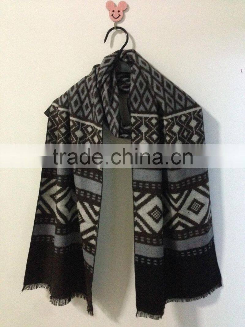 Velvet Material Scarf Warm Winter Scarf For Men Magic Wholesale Scarf