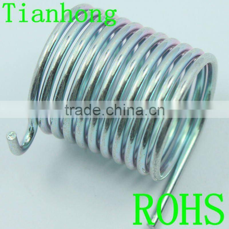 Industrial Torsion Springs with zinc plating