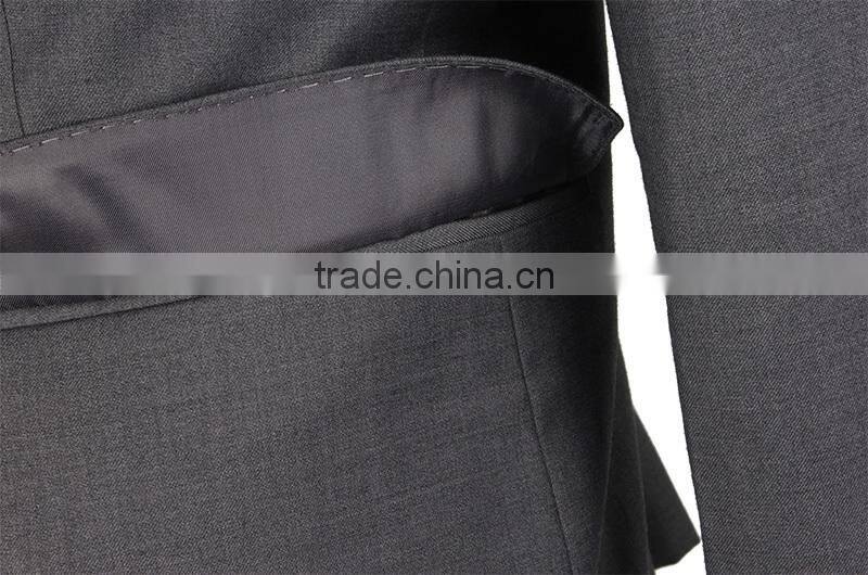 polyester Viscose Breathable custom Classic Business mens blazer