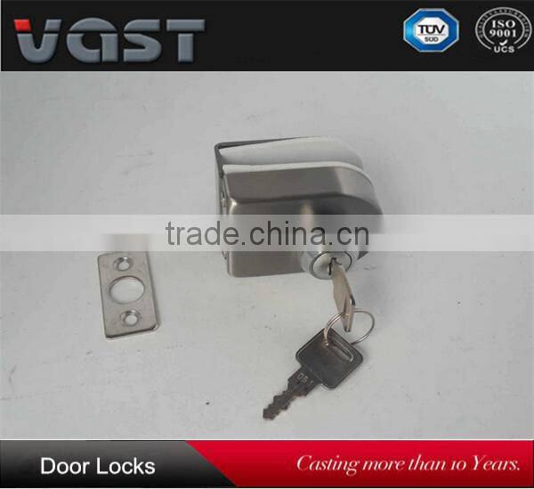 china tempered glass sliding door lock