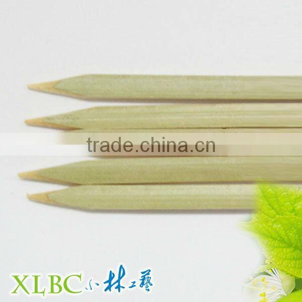 bamboo flat skewers with skin