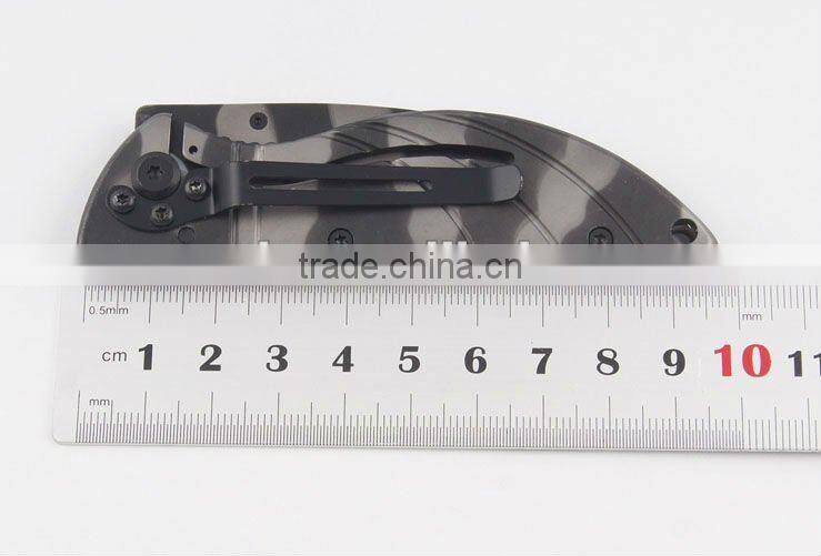 New design Multi functional stainless steel folding pocket strider knife PC5002