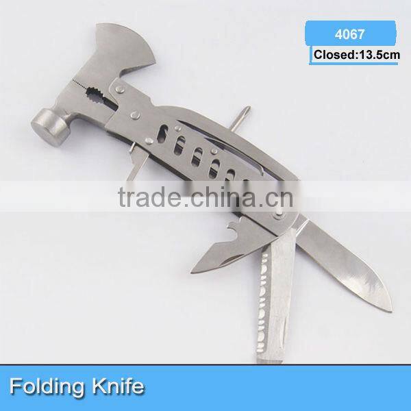 2014 New arrival multi function camping axe hammer tools 4067