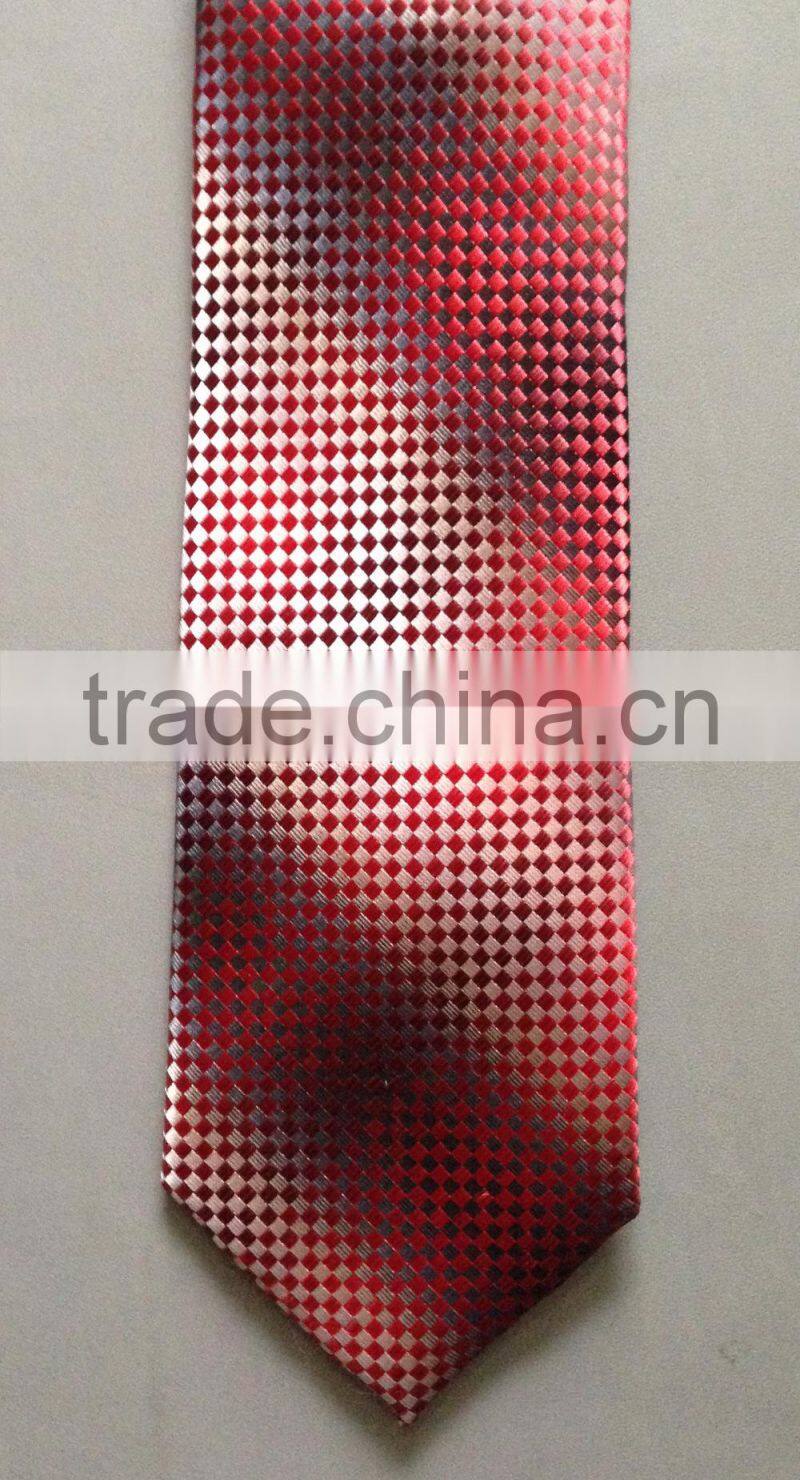 Customized exported jacquard silk ties men