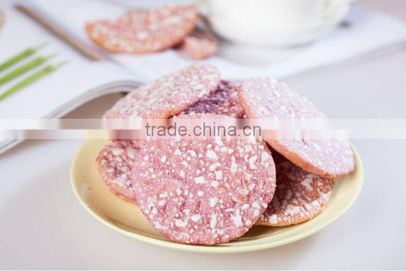 Purple potato sweety rice cakes