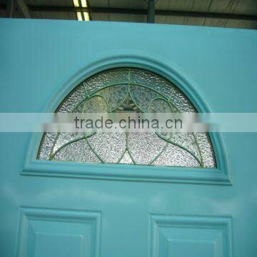 steel glass door PU foam