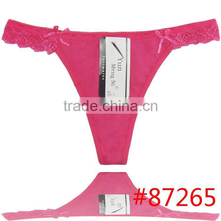 sexy simple women g-string underwear