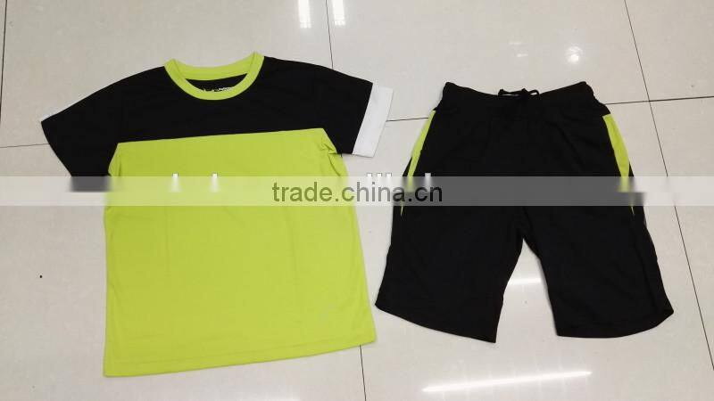 Kid's new design high quality summer sport suits stock clearance