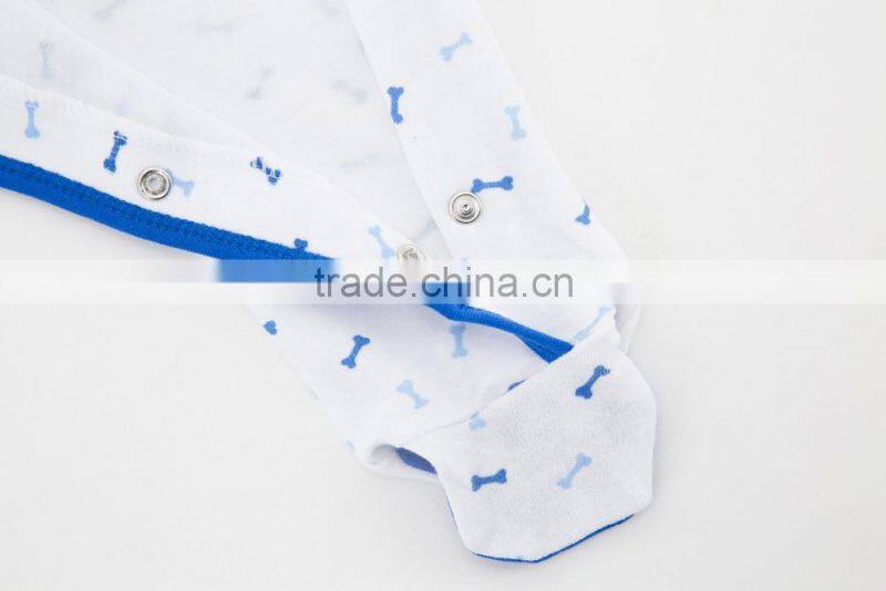 Wholesale 2017 New Style Newborn Baby Clothes 3pcs Soft Cotton Baby Rompers For Summer+Winter