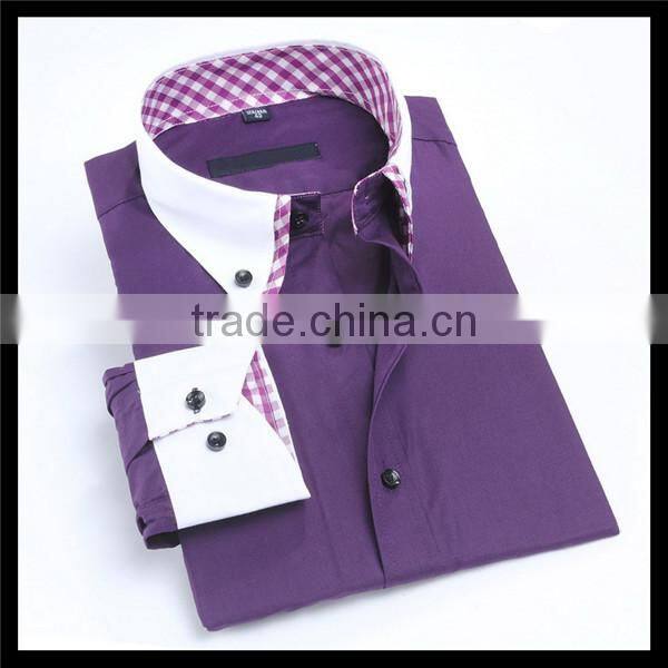 new products 2014 made in china casual man shirt wrinkle