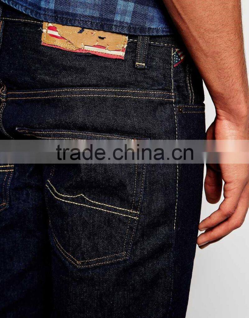 OEM factory bulk high quality jeans men 2016