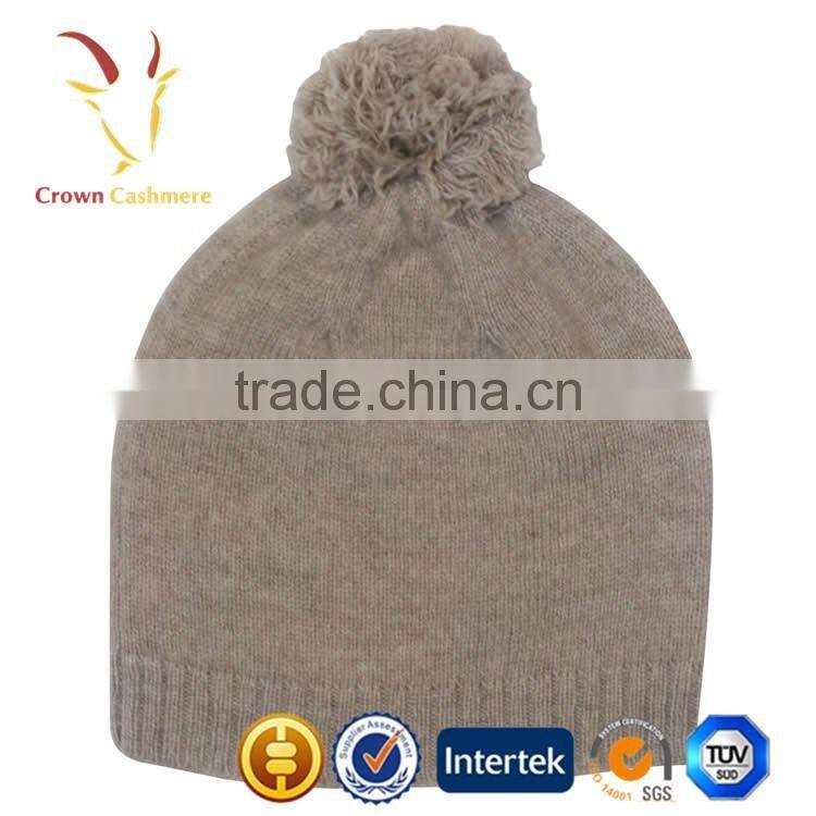 Autumn Cashmere Baby Winter Hat with Pom Pom