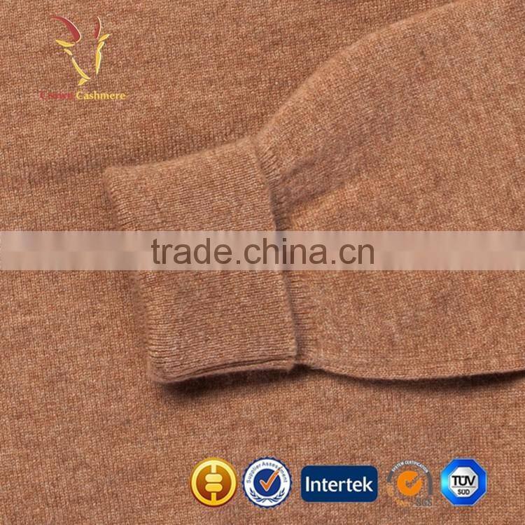 Turtle Neck Cotton Men Winter Sweater 2015