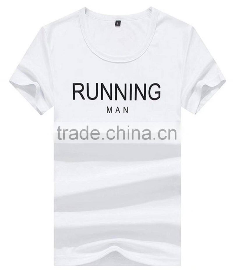 100% polyester microfiber custom t-shirt made in China