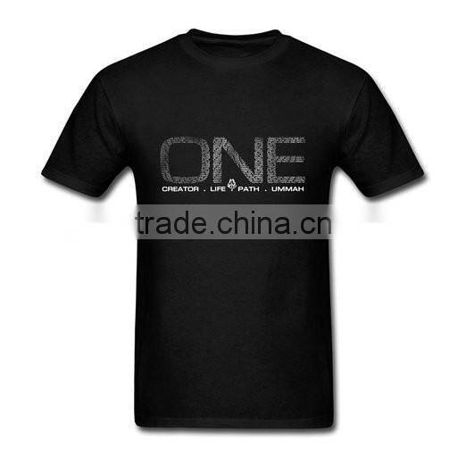 custom design CVC men t-shirt print