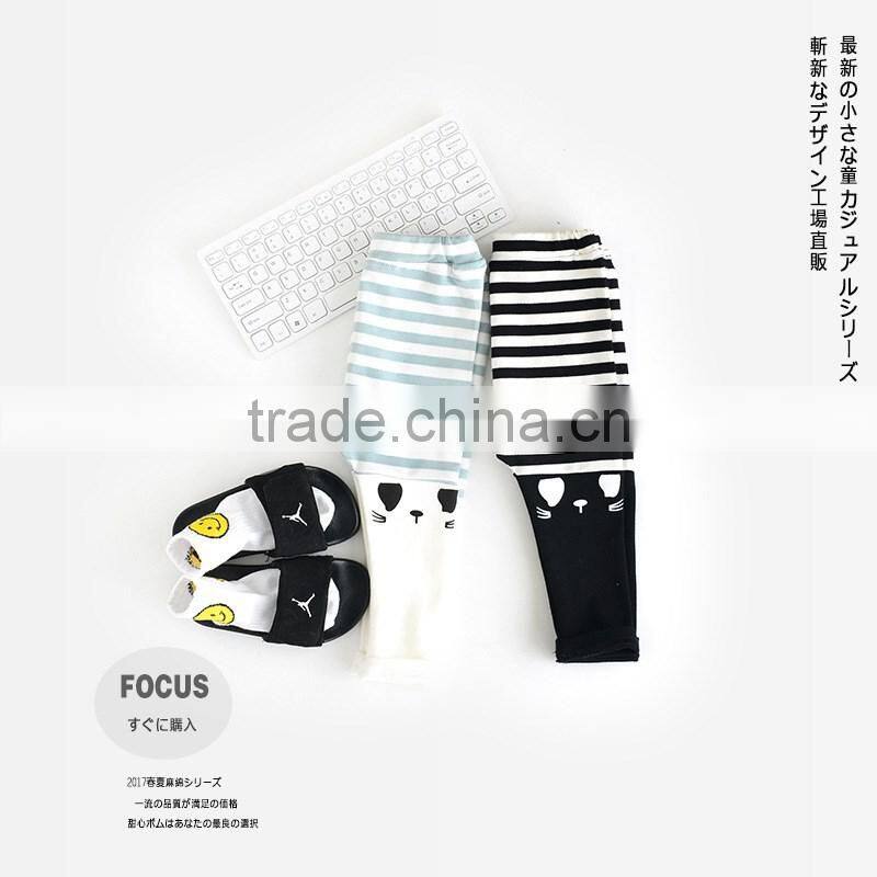 S65751A Korean style spring and autumn cotton baby cute leggings