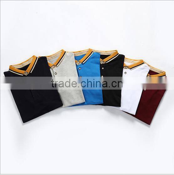 2016 New Model Latest Support OEM/ODM T Shirt Polo Man For Men With Customiable Size Color Fabric
